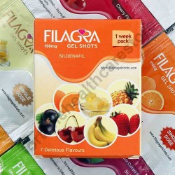 Filagra Oral Jelly 1 Week Pack 7 Assorted Flavors